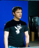 Shooting the clip "May Night" (2008)